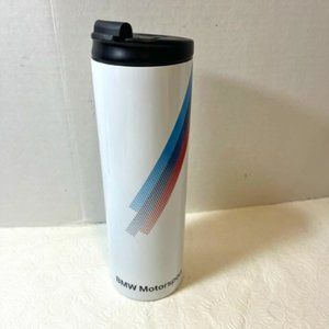 BMW Motorsport Coffee Drink Thermos Mug Two Pieces 15oz